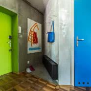 Kolorowe mieszkanie Klementyny Frydrych