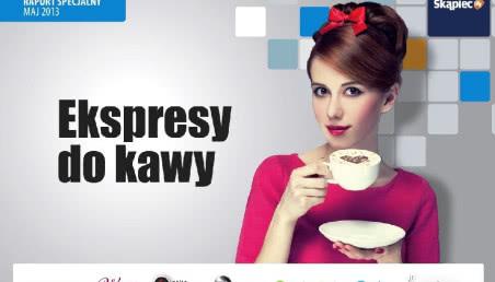 Jaki ekspres do kawy - czego szukają internauci? Raport Skąpiec.pl