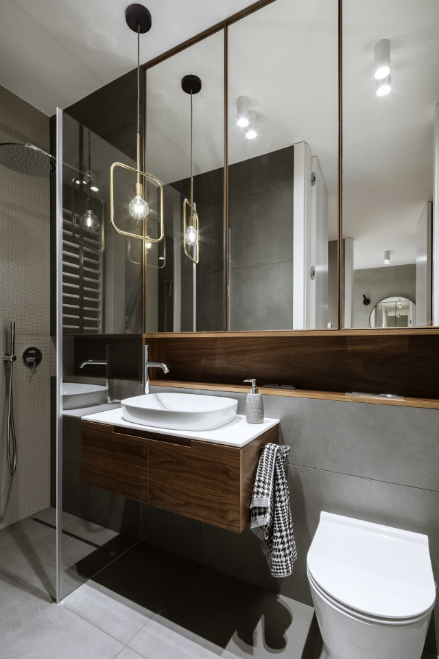 Mieszkanie w stonowanych barwach na warszawskim Mokotowie