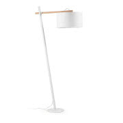 Lampa podłogowa HUKA biała