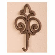 Żeliwny wieszaczek Lilijka