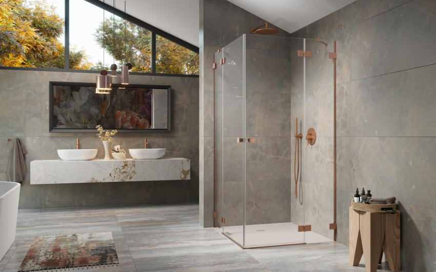 Radaway, Essenza Pro Brushed Copper KDD 