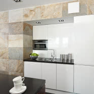 Fornir i marmur w apartamencie