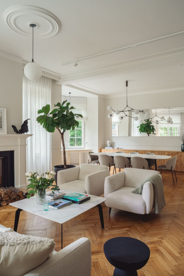 salon stylowy aranżacja