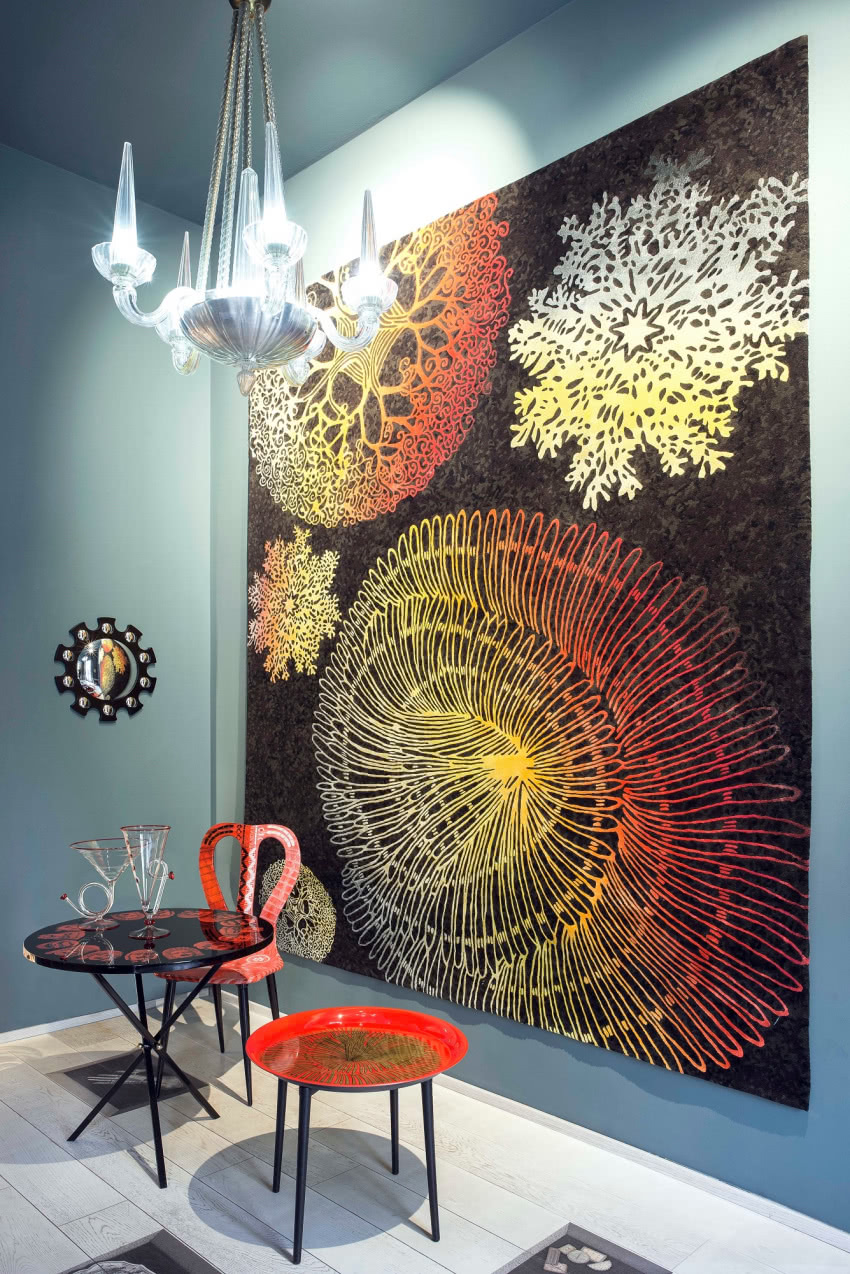 Dywan Madrepore, FORNASETTI, cena na zapytanie