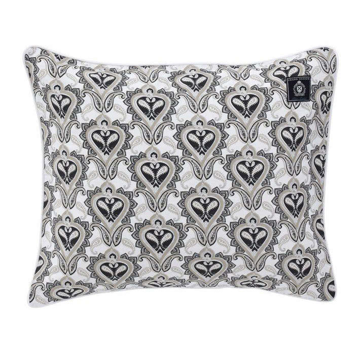 POSZEWKA SATYNOWA NA PODUSZKĘ PAISLEY 80x80 cm,...