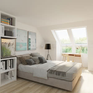 Jak doświetlić poddasze? Wybierz okna dachowe w zestawach