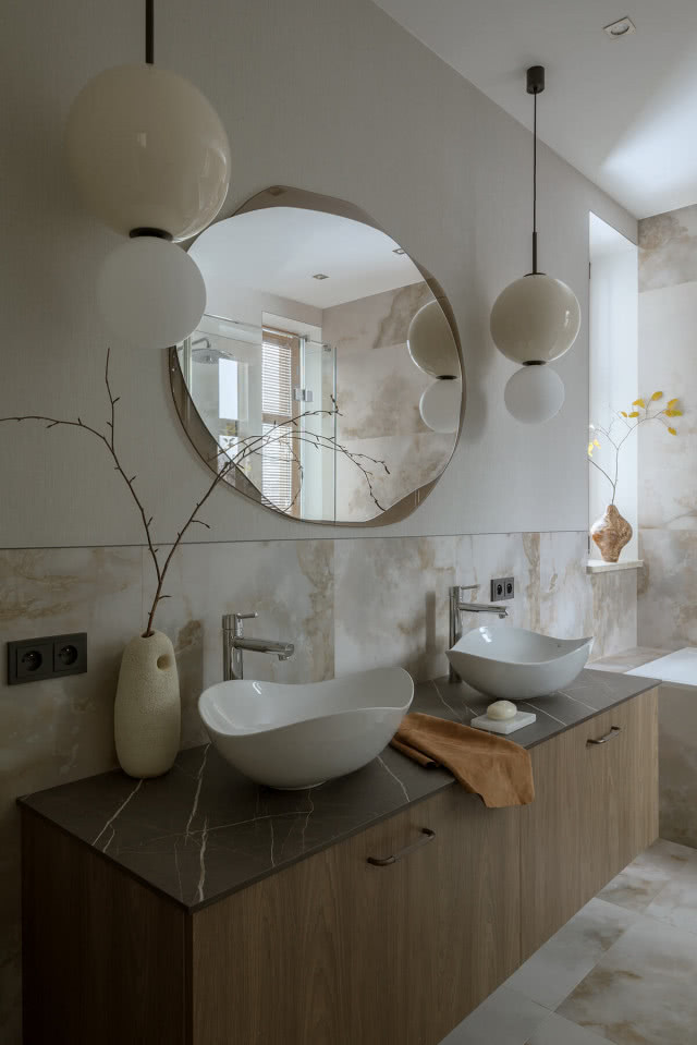 tapety tekstylne do łazienki