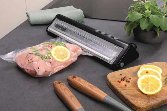 Technologia Exever polega na bardzo precyzyjnej kontroli temperatury podczas gotowania. woreczki próżniowe w których można gotowa