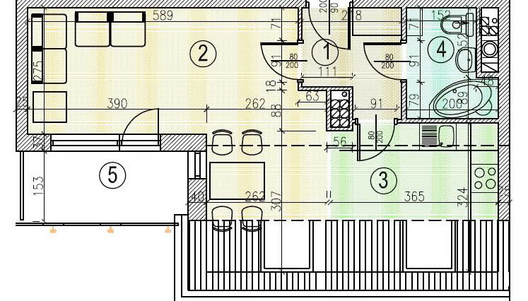 Dodatkowy pokój w mieszkaniu na poddaszu