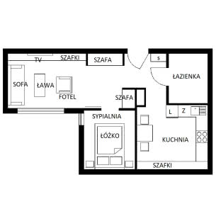 Dodatkowy pokój w mieszkaniu na poddaszu