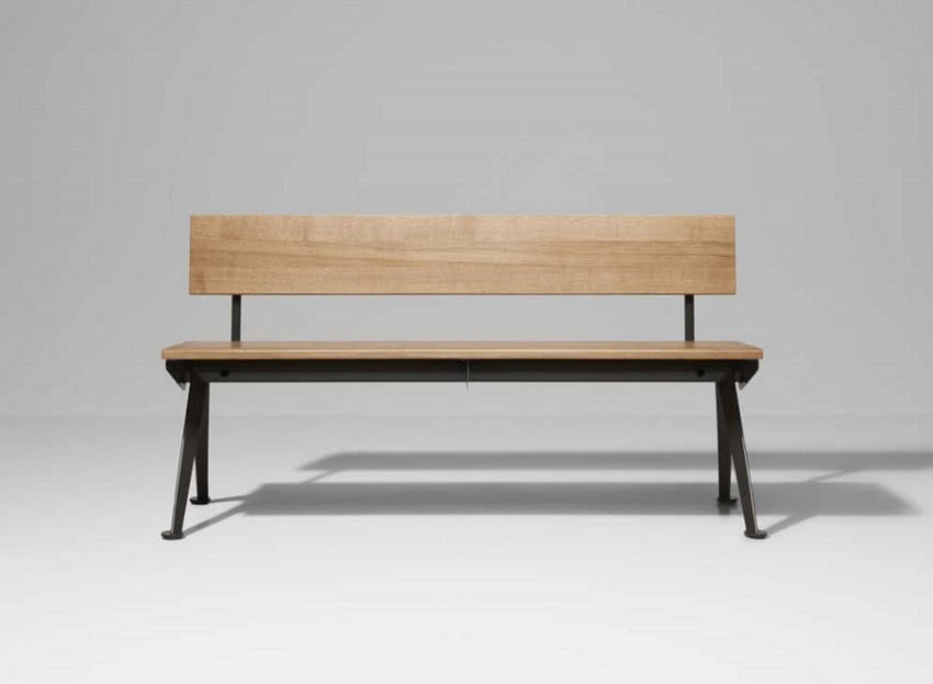 Kolekcja Prouvé Raw - ławka Banc Marcoule z 1945...