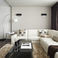 Fornir i marmur w apartamencie