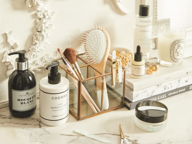 Segregacja rzeczy w toaletce