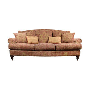 SOFA Z PODUSZKĄ ETHAN ALLEN PAISLEY I PODUSZKAMI, Kaiyo, 7 452 zł