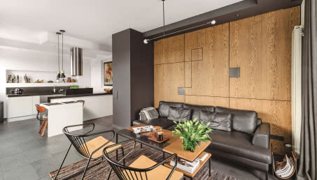 Wilanowski apartament inspirowany Azją