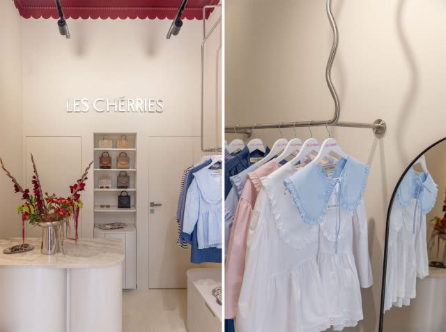Minimalizm z nutą romantyzmu. Projekt wnętrz butiku Les Cherries autorstwa WZ Studio