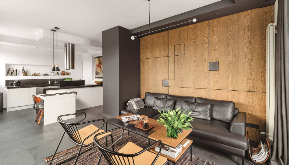 Wilanowski apartament inspirowany Azją