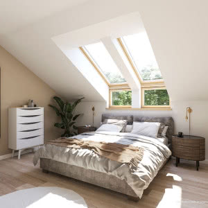 Jak doświetlić poddasze? Wybierz okna dachowe w zestawach
