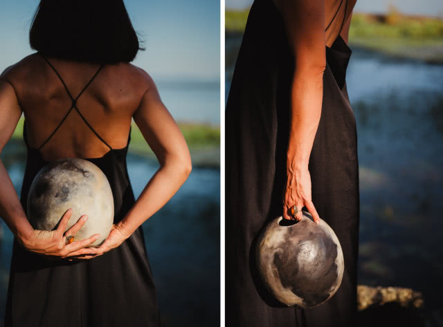 ceramika wypalana w ziemi