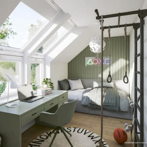 Jak doświetlić poddasze? Wybierz okna dachowe w zestawach