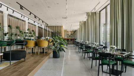 Wrocławska restauracja w Hali Stulecia oddana do użytku! Tak wygląda jej wnętrze zaprojektowane przez pracownię CUDO!