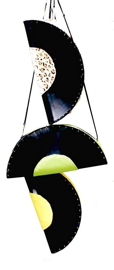 Zabawne torebki wykonane z winylowych płyt...