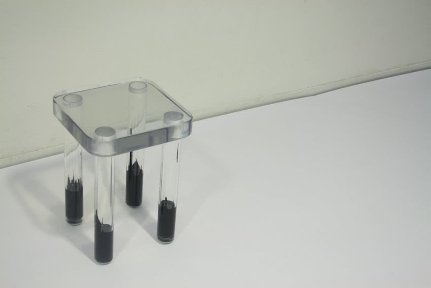 Artystyczna dusza
Stołek, którym można rysować?...