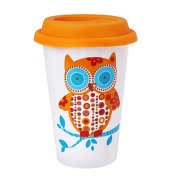 Komplet pościeli Owls, satyna bawełniana, wym....