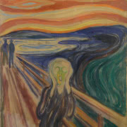 Erich Heckel, "Autoportret przy sztalugach"....