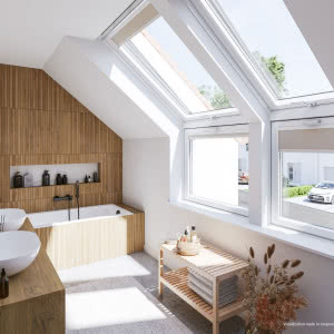 Jak doświetlić poddasze? Wybierz okna dachowe w zestawach