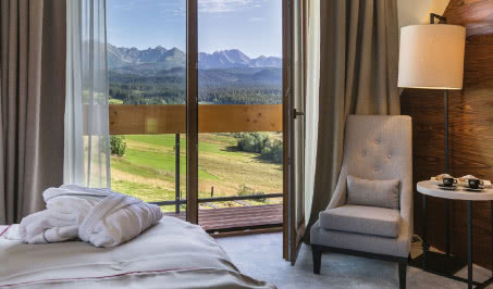 Klimatyczny hotel Kopieniec z panoramą na Tatry