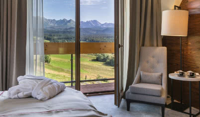 Klimatyczny hotel Kopieniec z panoramą na Tatry