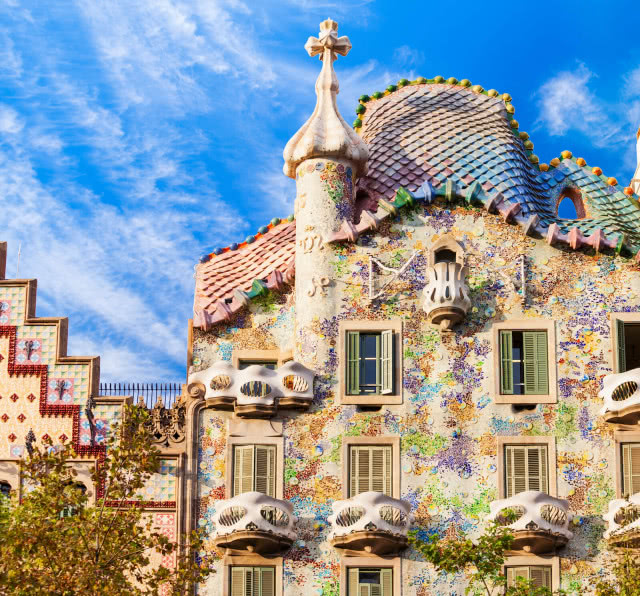 Casa Batlló dzieło Gaudíego