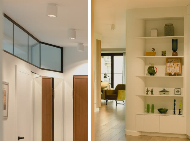 łuki i doświetlenia w mieszkaniu