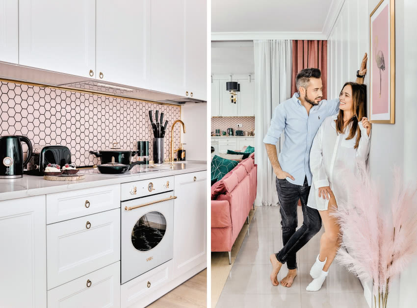 - Bardzo cieszymy się z wyboru różowej mozaiki...