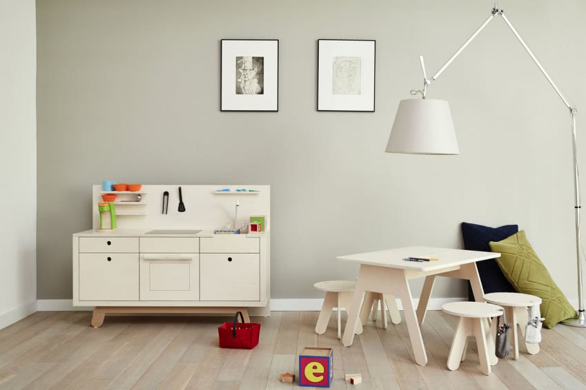 Linia mebelków z dziurką łączy prostą formę,...