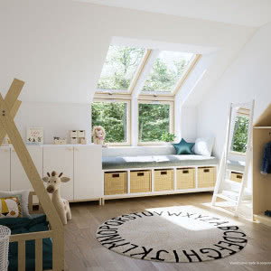 Jak doświetlić poddasze? Wybierz okna dachowe w zestawach