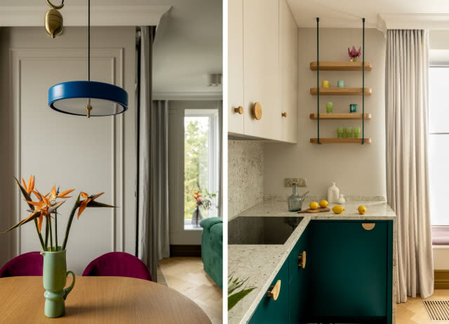 Kolorowe meble do salonu