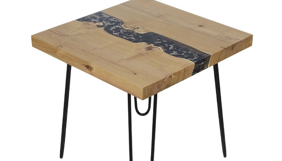 Drewno, żywica i design, czyli stoliki Malita just Wood