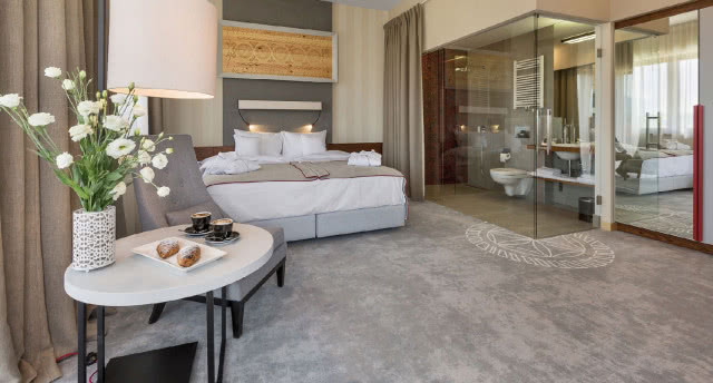 hotel Kopieniec z panoramą na Tatry