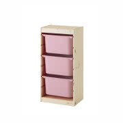 Sosnowy regał Trofast