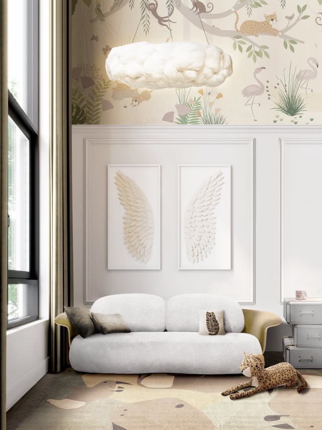 dekor ze skrzydłami