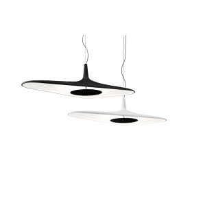 Lampa wisząca z pianki poliuretanowej Soleil Noir, szer.120 cm,
wys.18,5 cm, Luceplan, 8649 zł