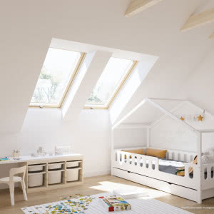 Jak doświetlić poddasze? Wybierz okna dachowe w zestawach