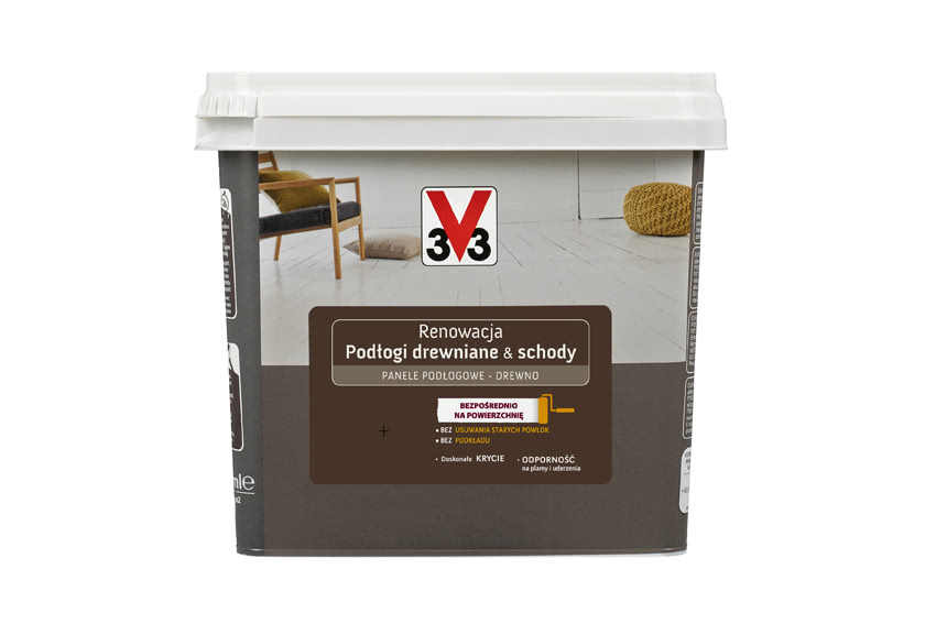 Wydajność farby Renowacja Podłogi drewniane &...