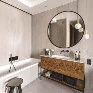 Wilanowski apartament inspirowany Azją