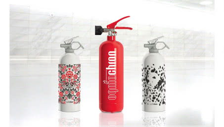 Gaśnica pod kolor wnętrza - bezpieczeństwo jest trendy!