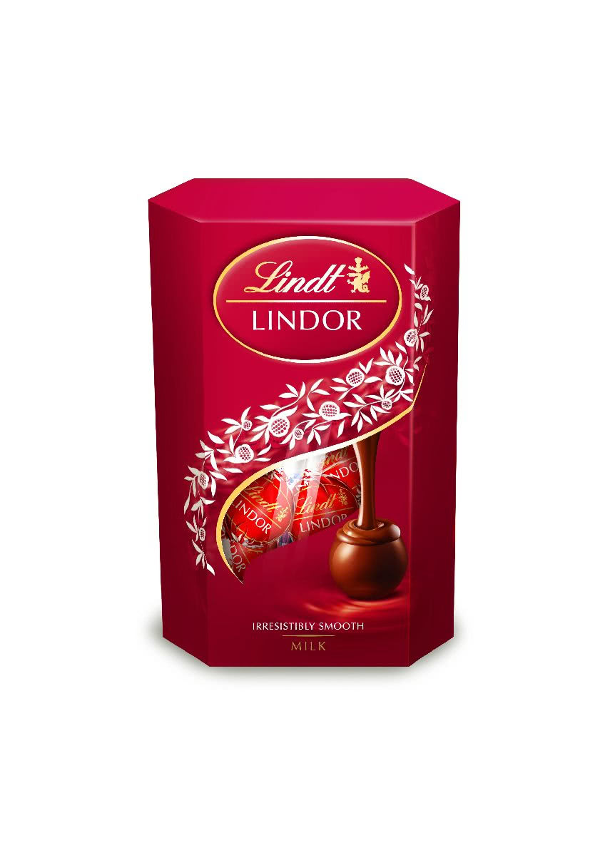 Praliny Lindor z mlecznej
czekolady, LINDT -...