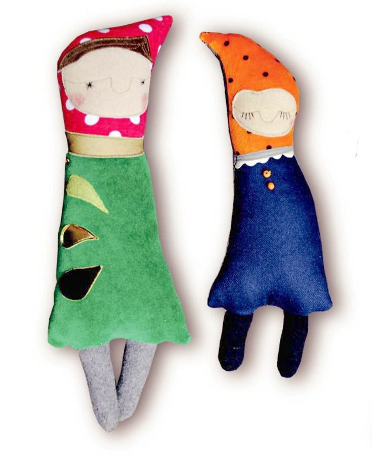 Ludziki, czyli maskotki ze starych ubrań...